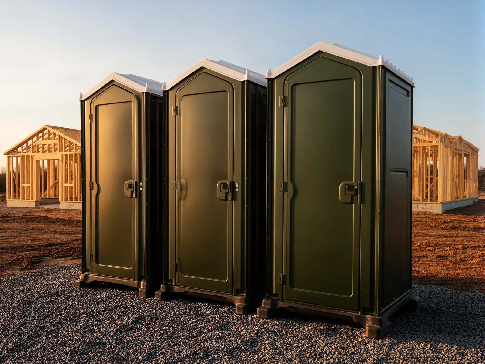 Clean porta potty unit from Silver Oak Porta Potty Rental in Tampa, FL